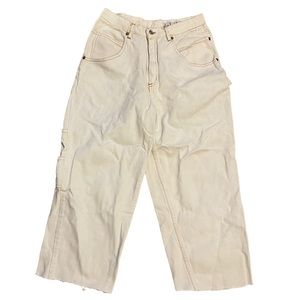 Jackie Vital Men’s Carpenter White Denim